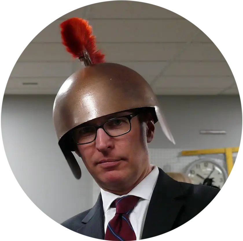 Keith is a silly soldier