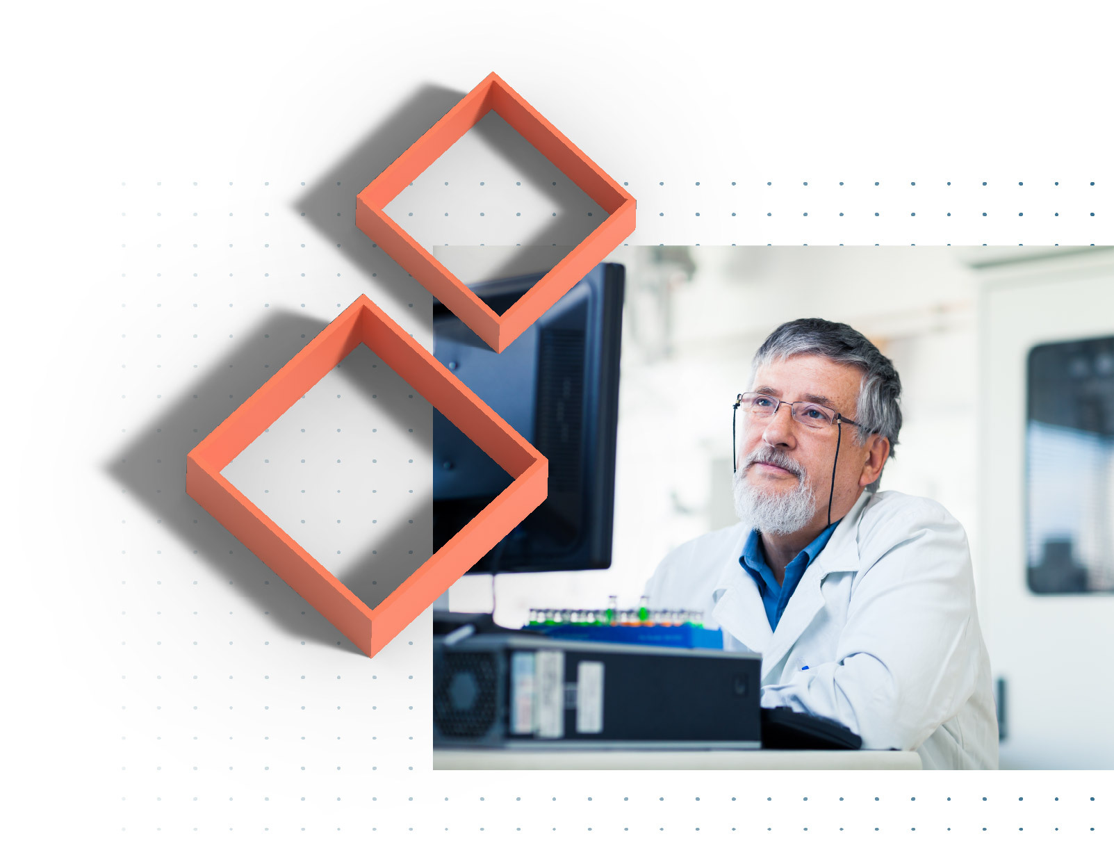 Doctor sits in front of his computer, wondering why his doctor software is so hard to use.